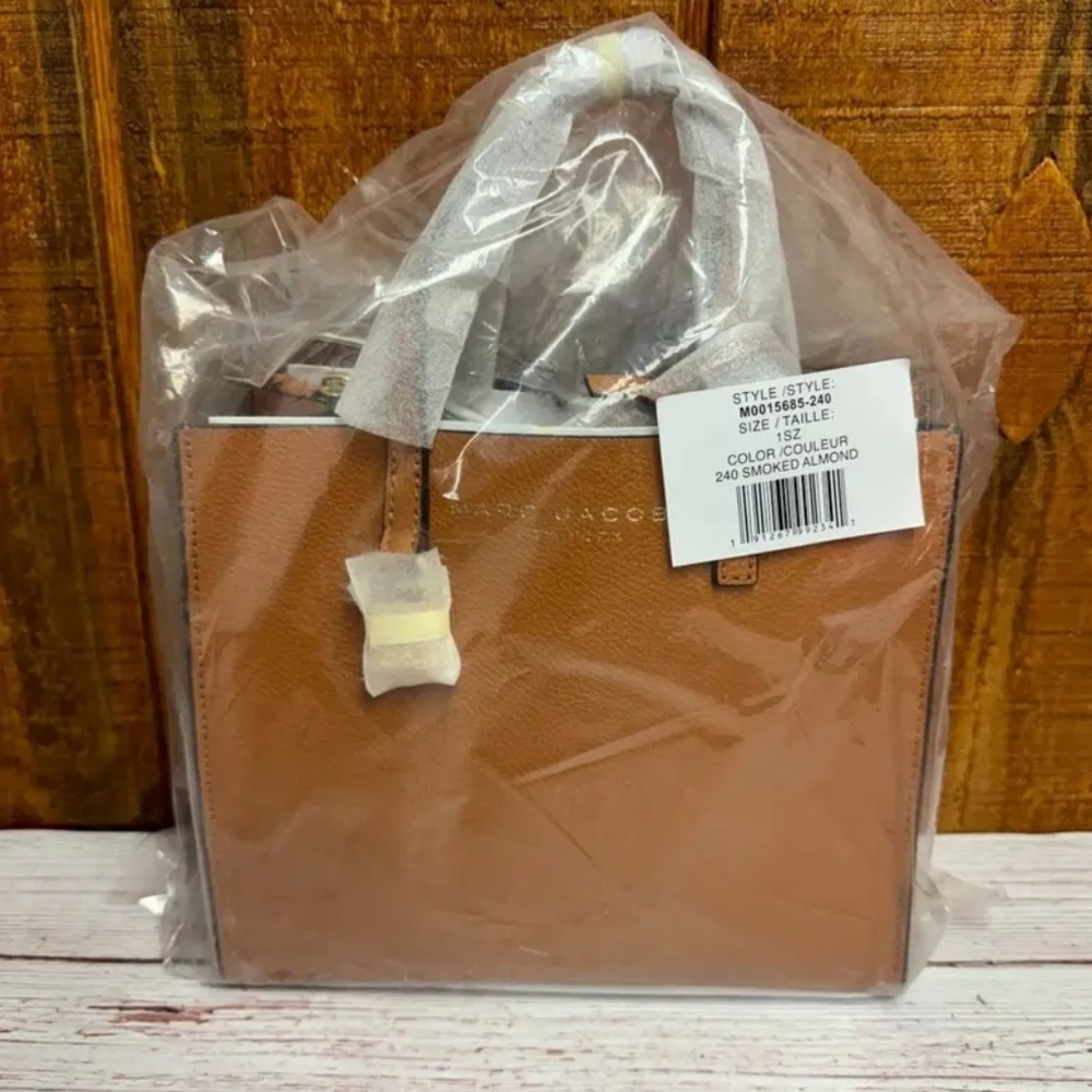 Marc Jacobs Brown Leather Tote